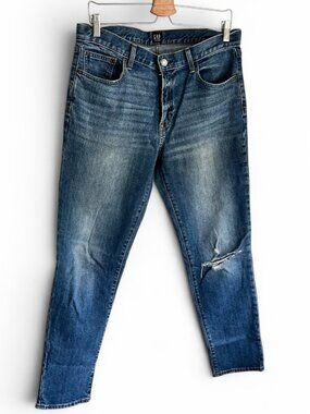 Gap Best Girlfriend Jeans Distressed Size 28